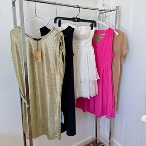 pretty good, h&m divided, knot sisters, abound, tally weijl dress bundle XXS-S